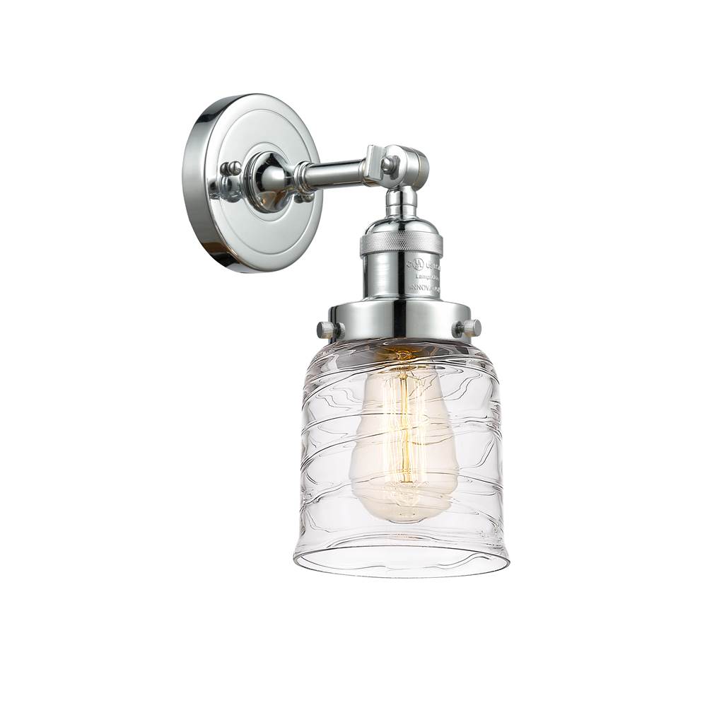 Innovations Small Bell 1 Light Sconce part of the Franklin Restoration Collection