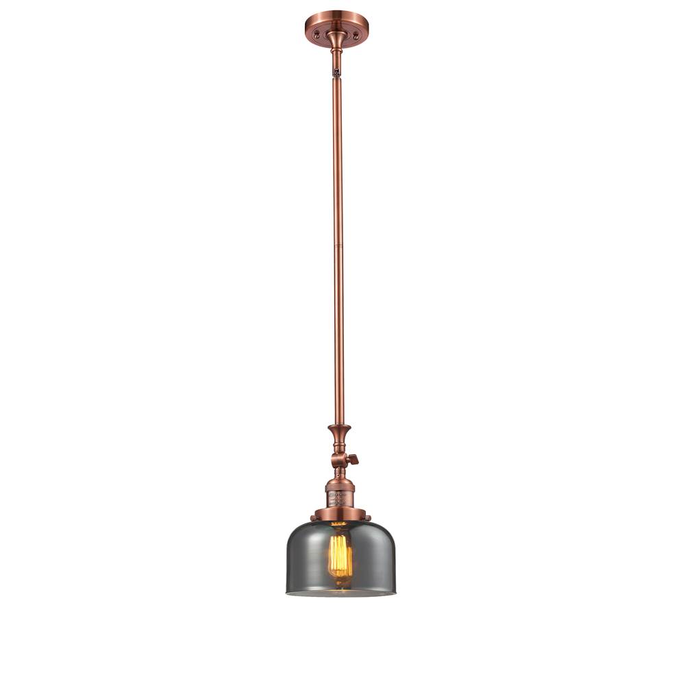 Innovations Large Bell 1 Light Mini Pendant part of the Franklin Restoration Collection
