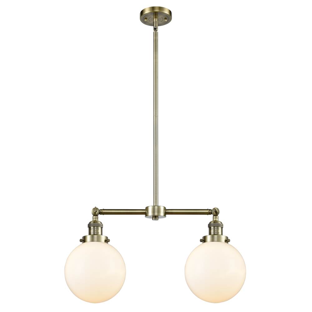 Innovations Large Beacon 2 Light Chandelier part of the Franklin Restoration Collection