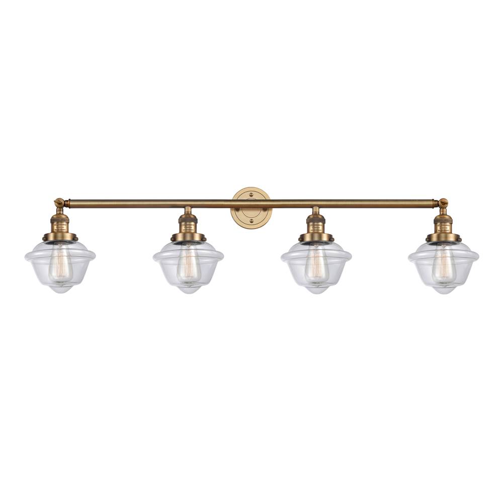 Innovations Small Oxford 4 Light Bath Vanity Light part of the Franklin Restoration Collection