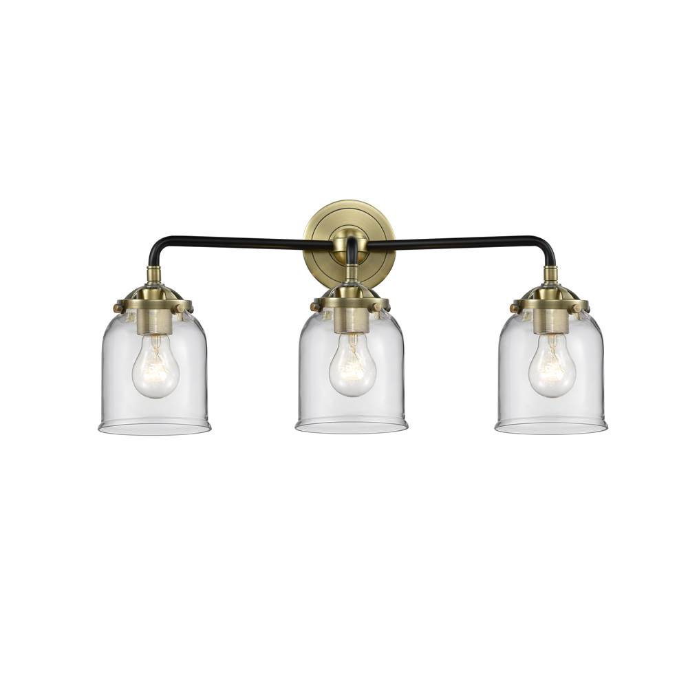 Innovations Small Bell 3 Light Bath Vanity Light part of the Nouveau Collection