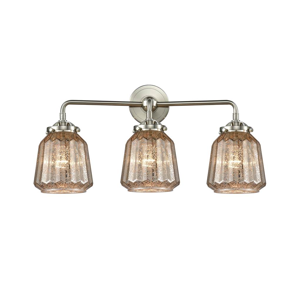 Innovations Chatham 3 Light Bath Vanity Light part of the Nouveau Collection