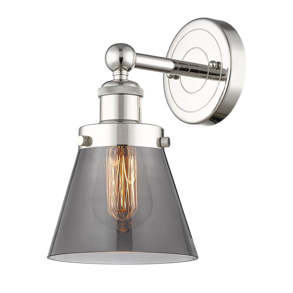 Innovations Cone Polished Nickel Sconce