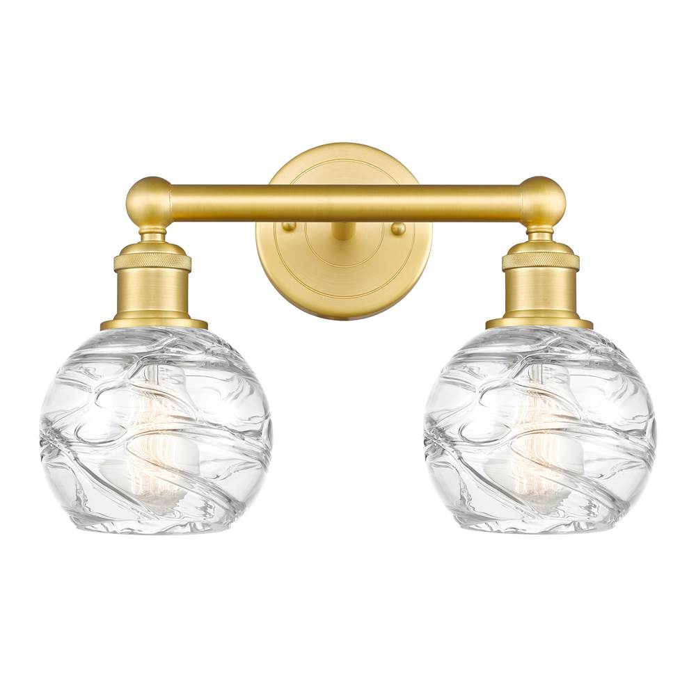 Innovations Athens Deco Swirl Satin Gold Bath Vanity Light