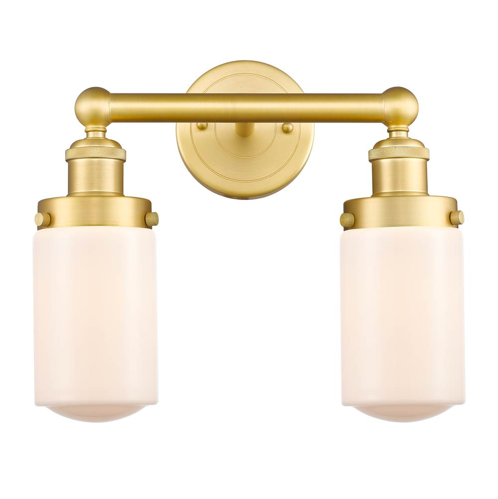 Innovations Dover Satin Gold Bath Vanity Light