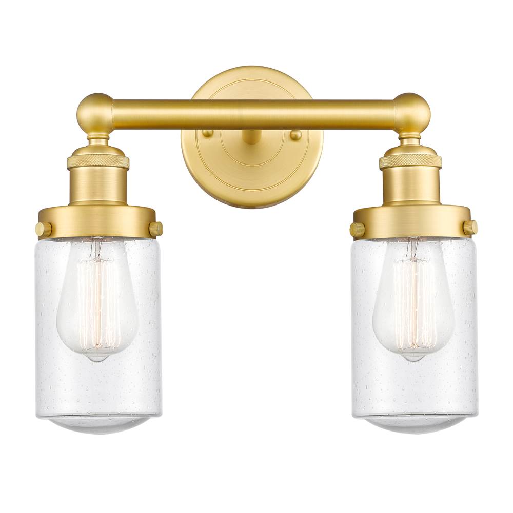Innovations Dover Satin Gold Bath Vanity Light
