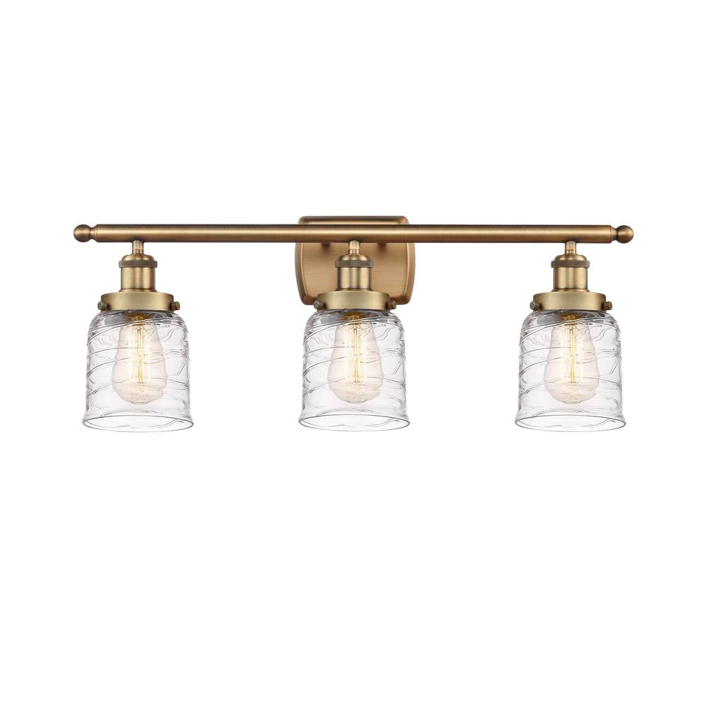 Innovations Small Bell 3 Light Bath Vanity Light part of the Ballston Collection