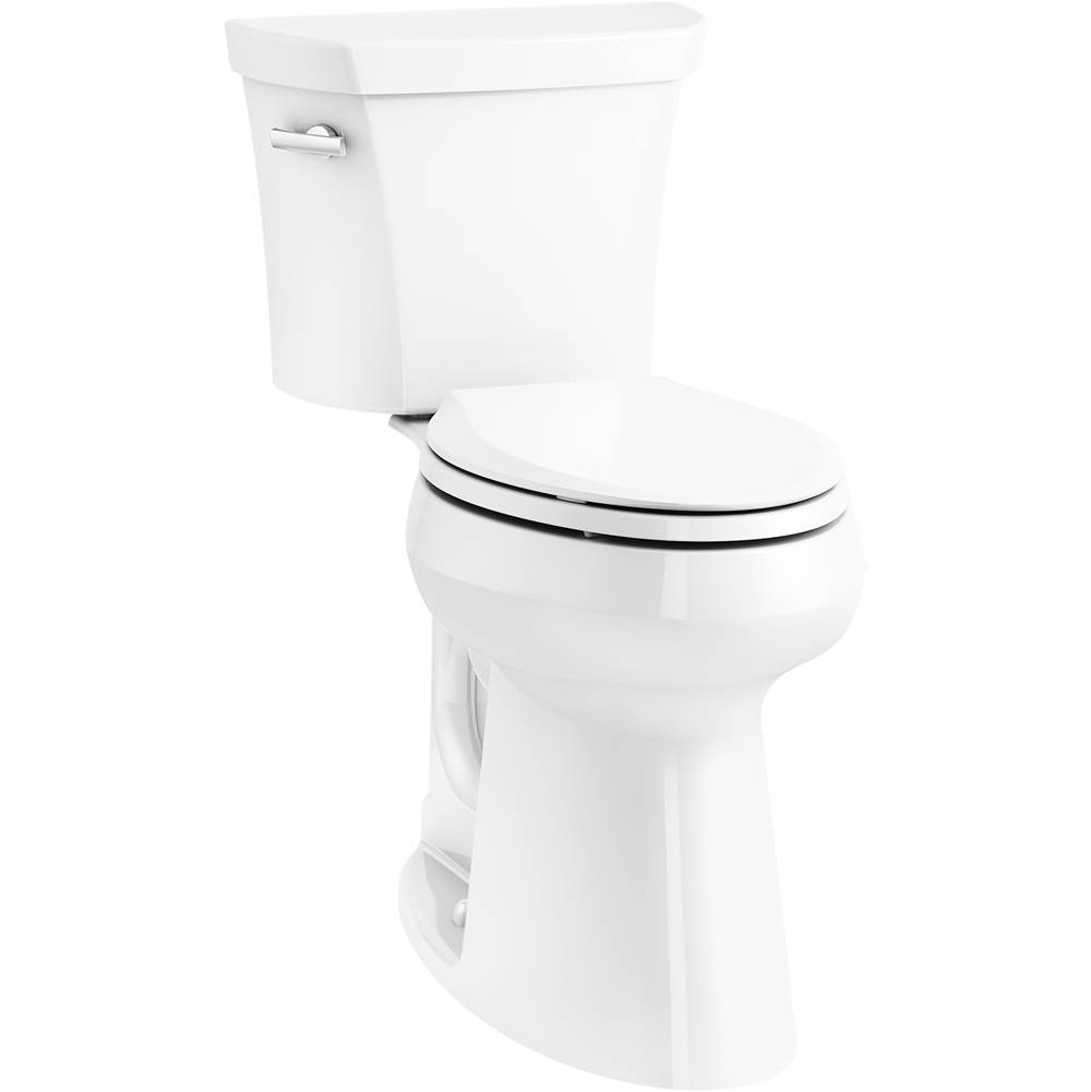 Kohler Highline® Tall Two-piece elongated 1.28 gpf tall height toilet