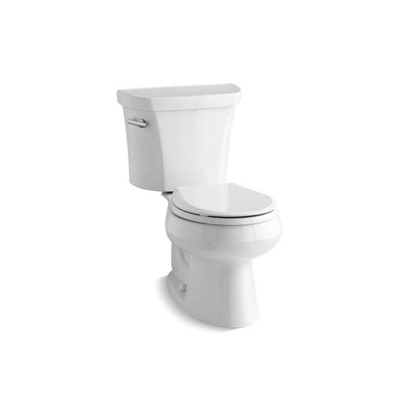 Kohler Wellworth® Two-piece round-front 1.28 gpf toilet