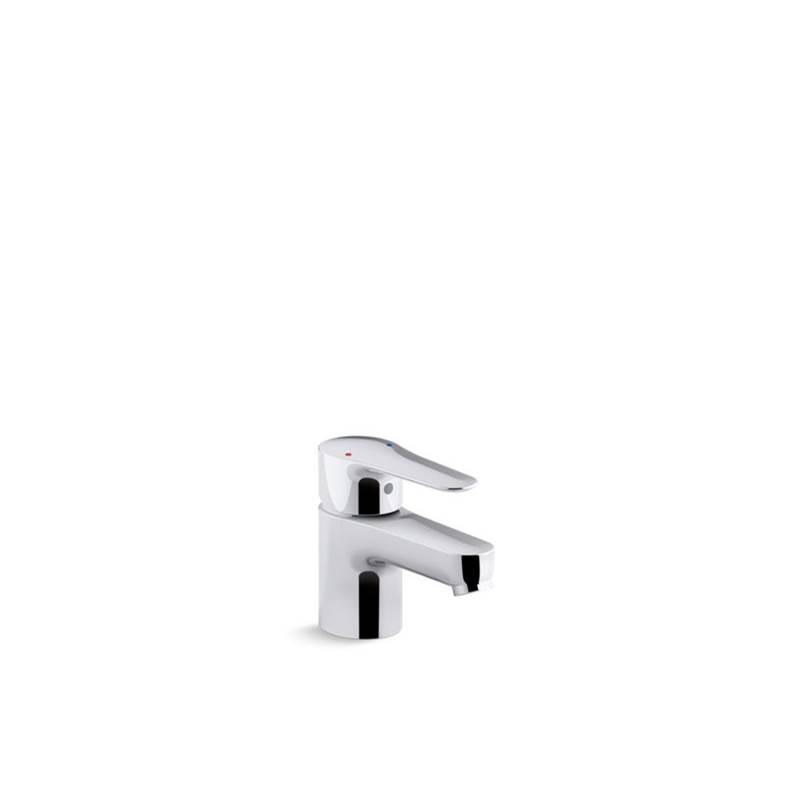 Kohler July(TM) single-handle commercial bathroom sink faucet without drain