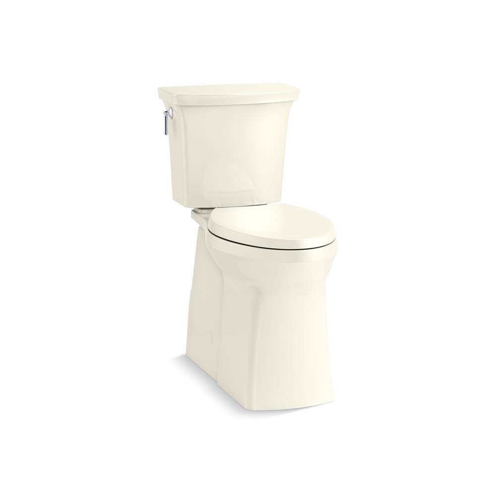 Kohler Corbelle Tall Continuousclean Two-Piece Elongated Toilet With Skirted Trapway 1.28 Gpf