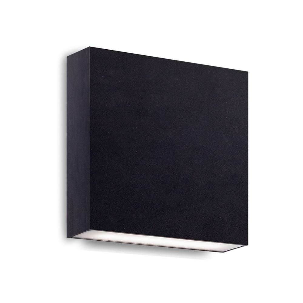 Kuzco Mica 6-in Black LED All terior Wall