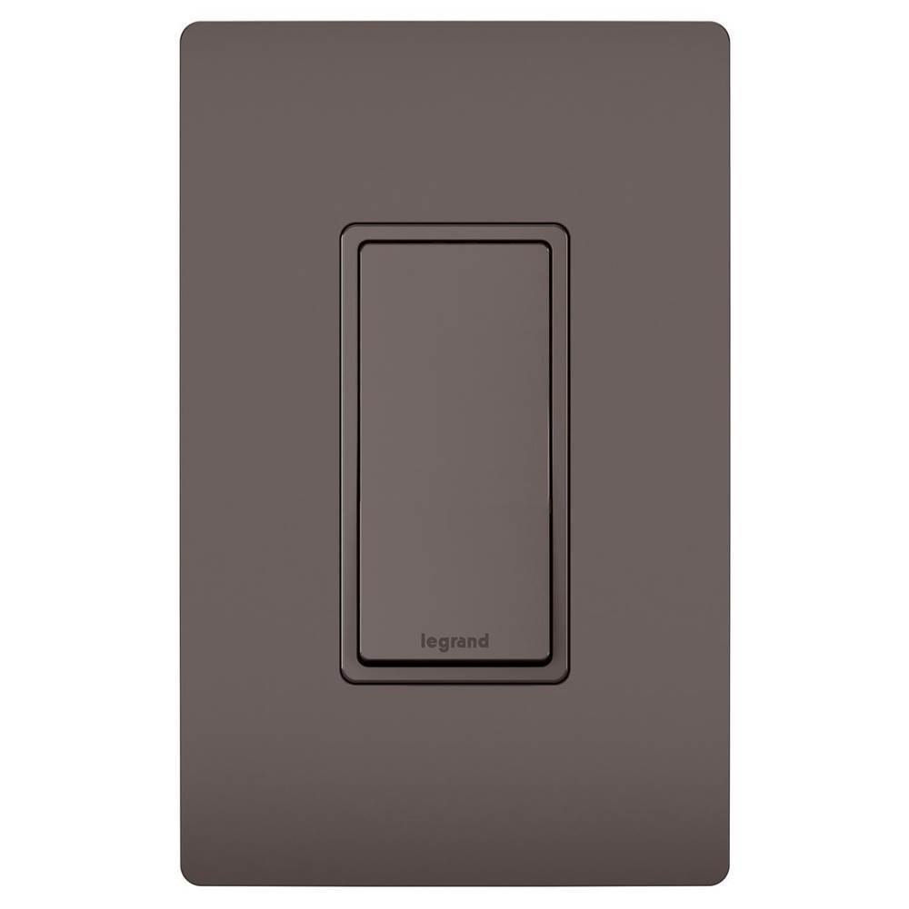 Legrand radiant 15A 3-Way Switch, Brown