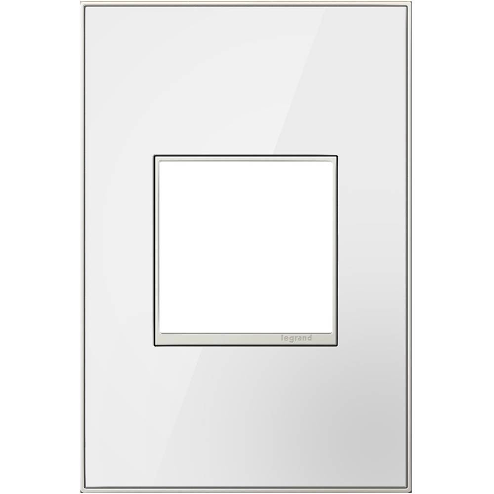 Legrand Mirror White, 1-Gang Wall Plate