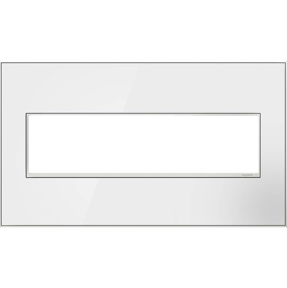 Legrand Mirror White, 4-Gang Wall Plate