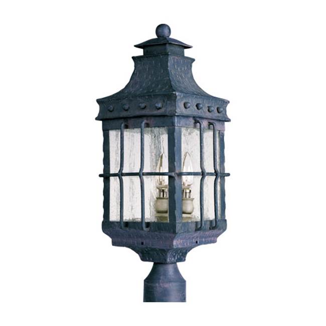 Maxim Lighting Nantucket 3-Light Outdoor Pole/Post Lantern