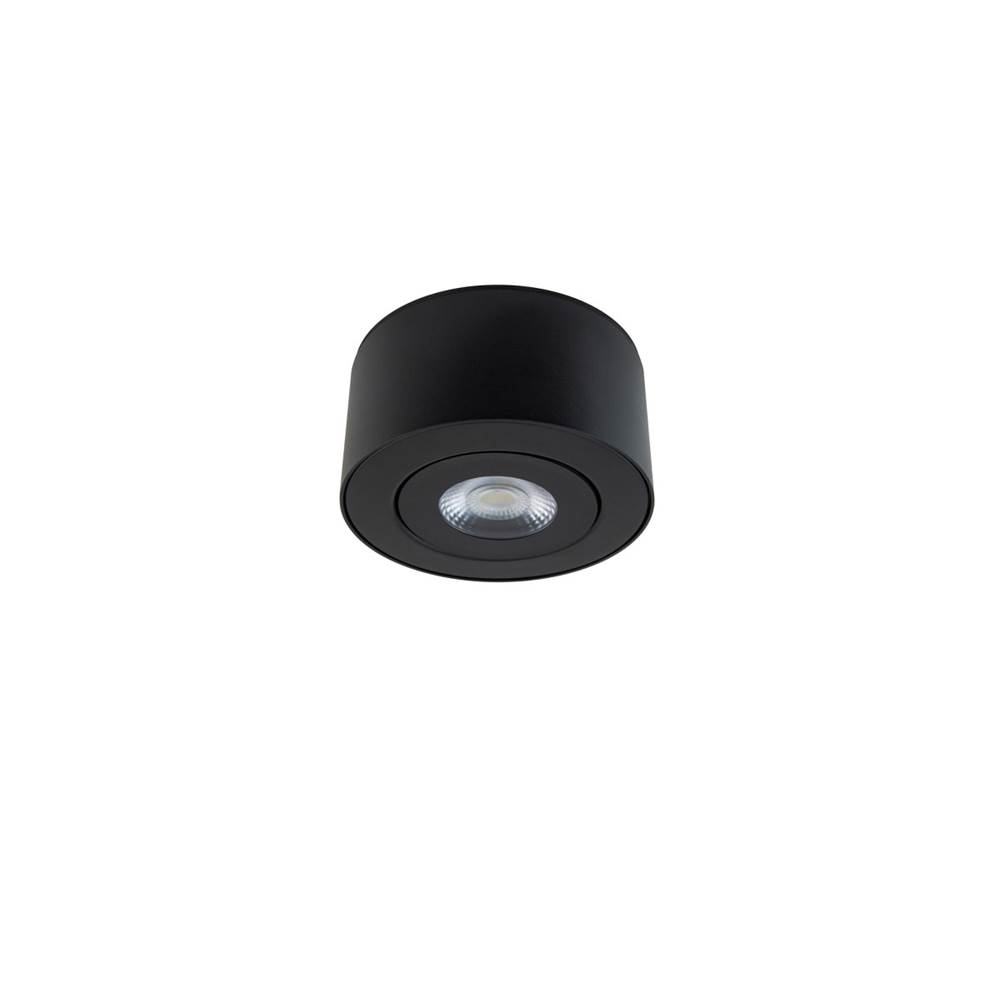 Modern Forms I Spy 5'' LED Outdoor Flush Mount Light 3000K in Black