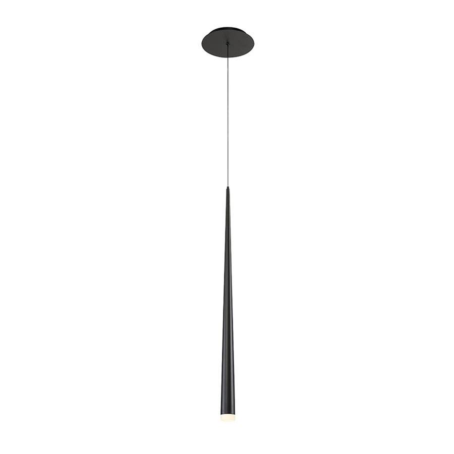 Modern Forms Cascade 28'' LED Mini Pendant Light 3500K in Black