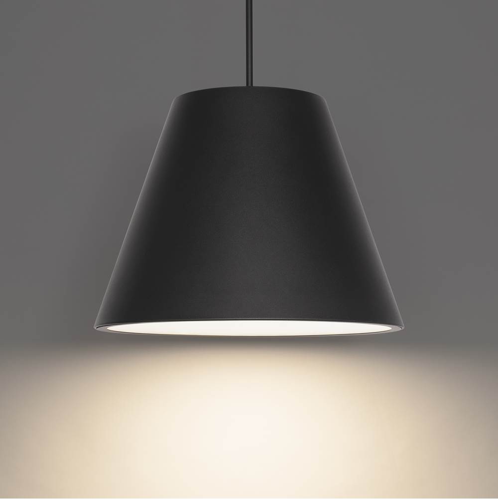 Modern Forms Myla 20'' LED Outdoor Pendant Light 3000K in Black