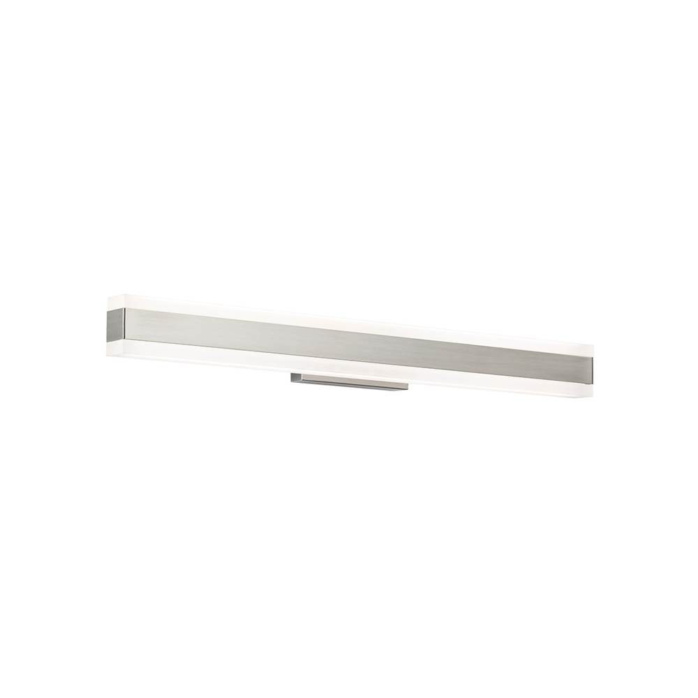 Modern Forms Cinch 25'' LED Bath and Vanity Light 2700K in Brushed Nickel