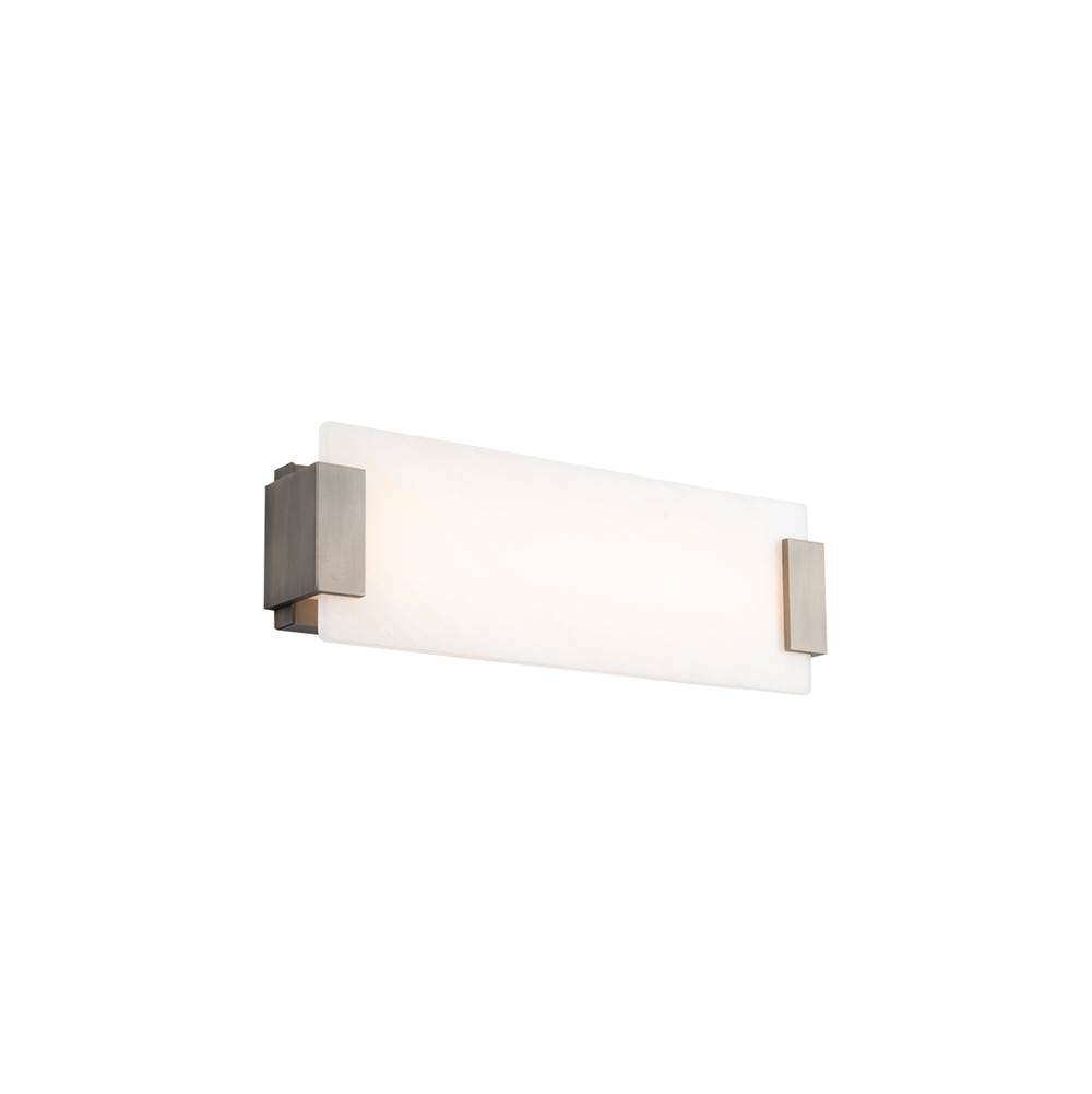 Modern Forms Quarry 18'' LED Bath and Vanity Light 3000K in Brushed Nickel