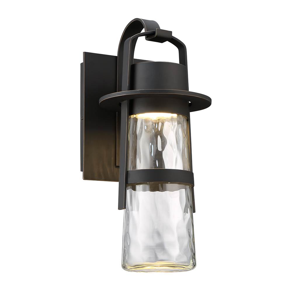 Modern Forms Balthus 16'' LED Outdoor Wall Sconce Lantern Light 3000K in Oil Rubbed Bronze