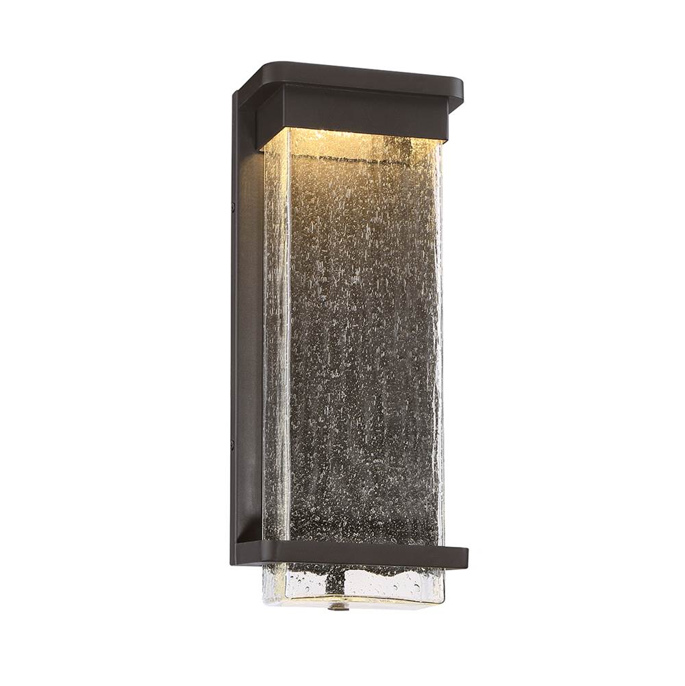 Modern Forms Vitrine 16'' LED Outdoor Wall Sconce Light 3000K in Bronze