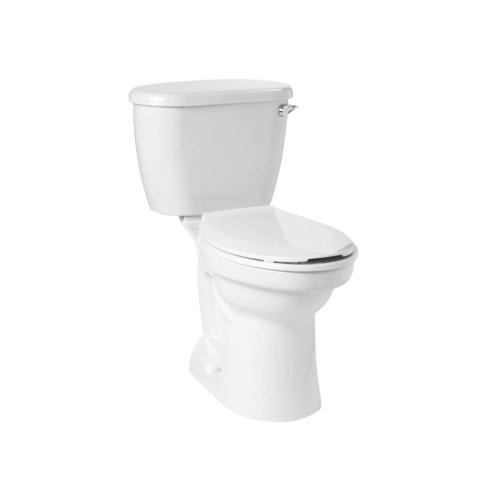 Mansfield Plumbing Cascade 1.28 Elongated SmartHeight Toilet Combination