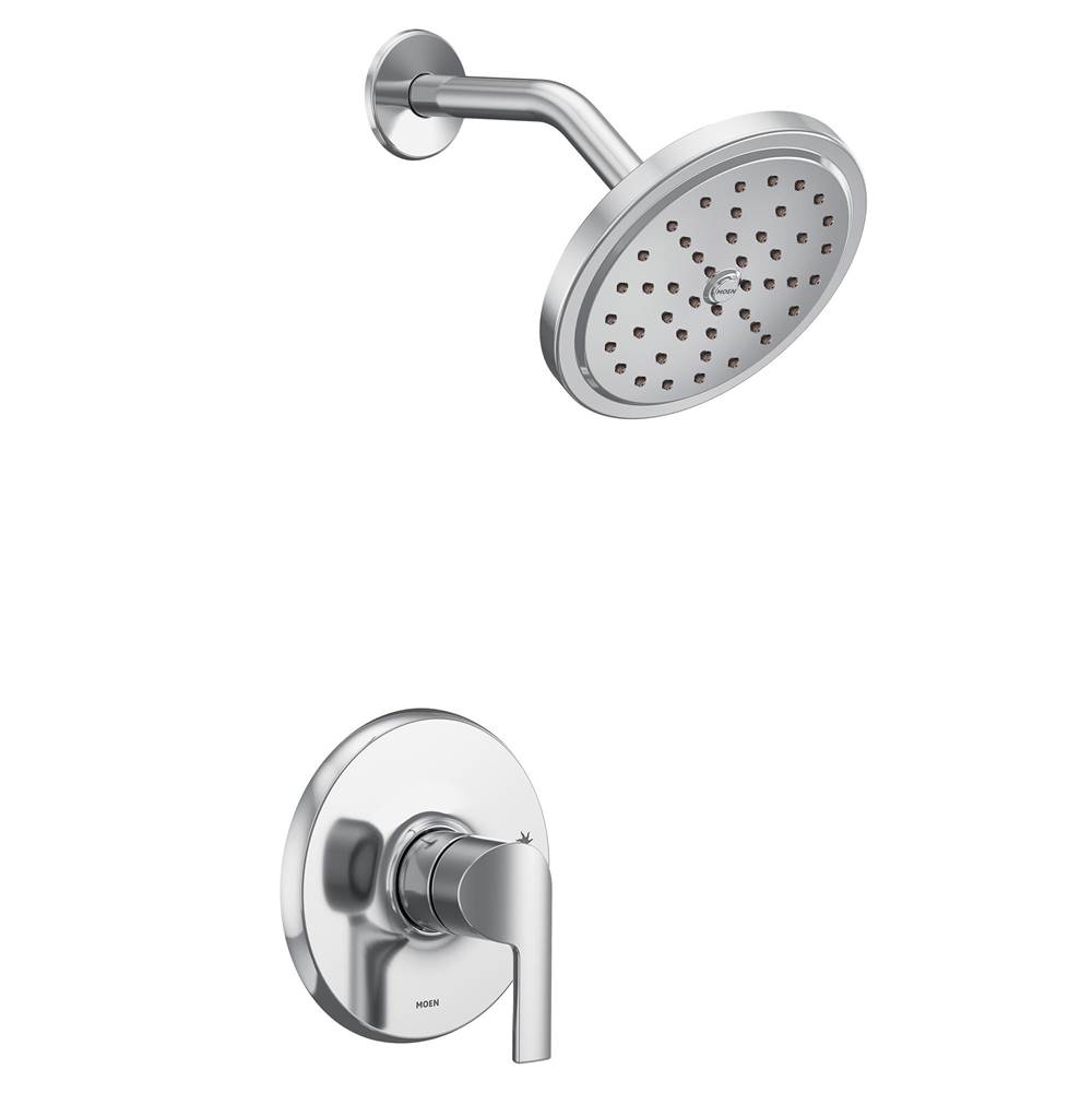 Moen Doux M-CORE 2-Series Eco Performance 1-Handle Shower Trim Kit in Chrome (Valve Sold Separately)