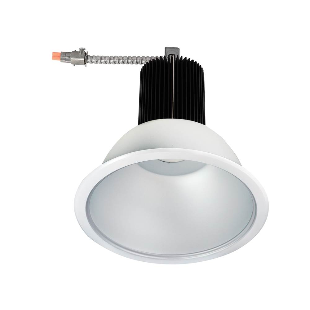 Nora Lighting 8'' Sapphire II Open Reflector, 2500L, 2700K, 60-Degrees Flood, Clear Diffused/White