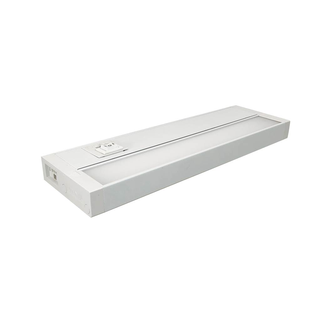 Nora Lighting 11'' LEDUR Tunable White LED Undercabinet, 2700/3000/3500/4000/5000K, White