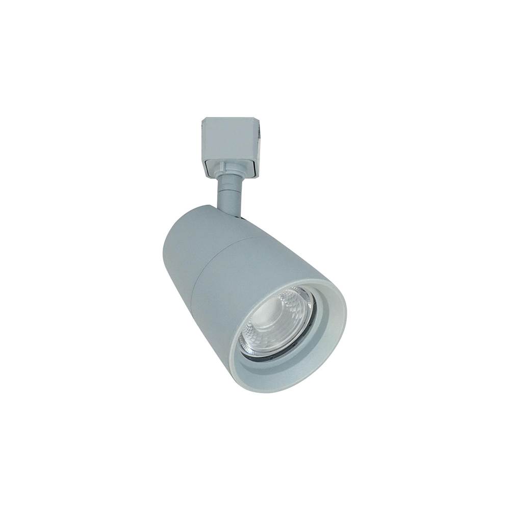 Nora Lighting MAC XL LED Track Head, 18W, 27K, 90+ CRI, Spot/Flood, Silver
