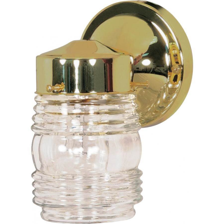 Nuvo 1 Light 6'' Mason Jar Lantern