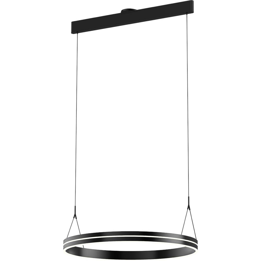 PageOne Lighting Athena Ring, Single Tier Chandelier