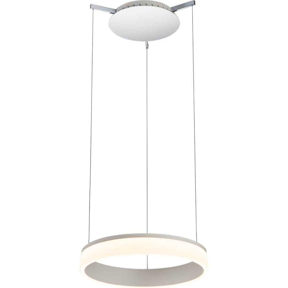 PageOne Lighting Halo Ring, Single Tier Chandelier