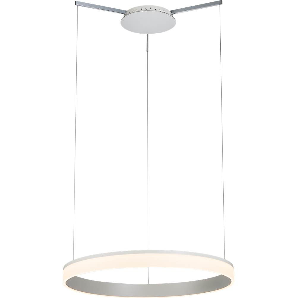 PageOne Lighting Halo Ring, Single Tier Chandelier