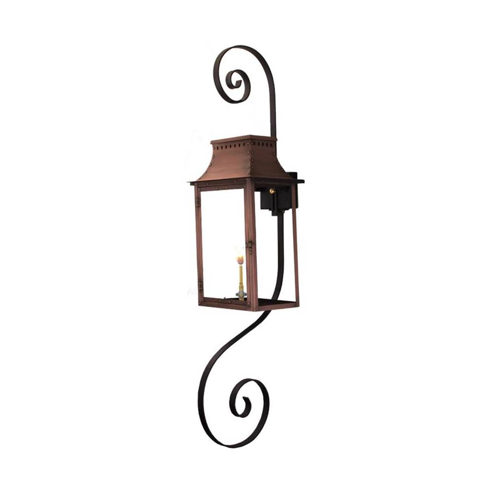 Primo Lanterns Breaux Bridge 19G with Top and Bottom scroll