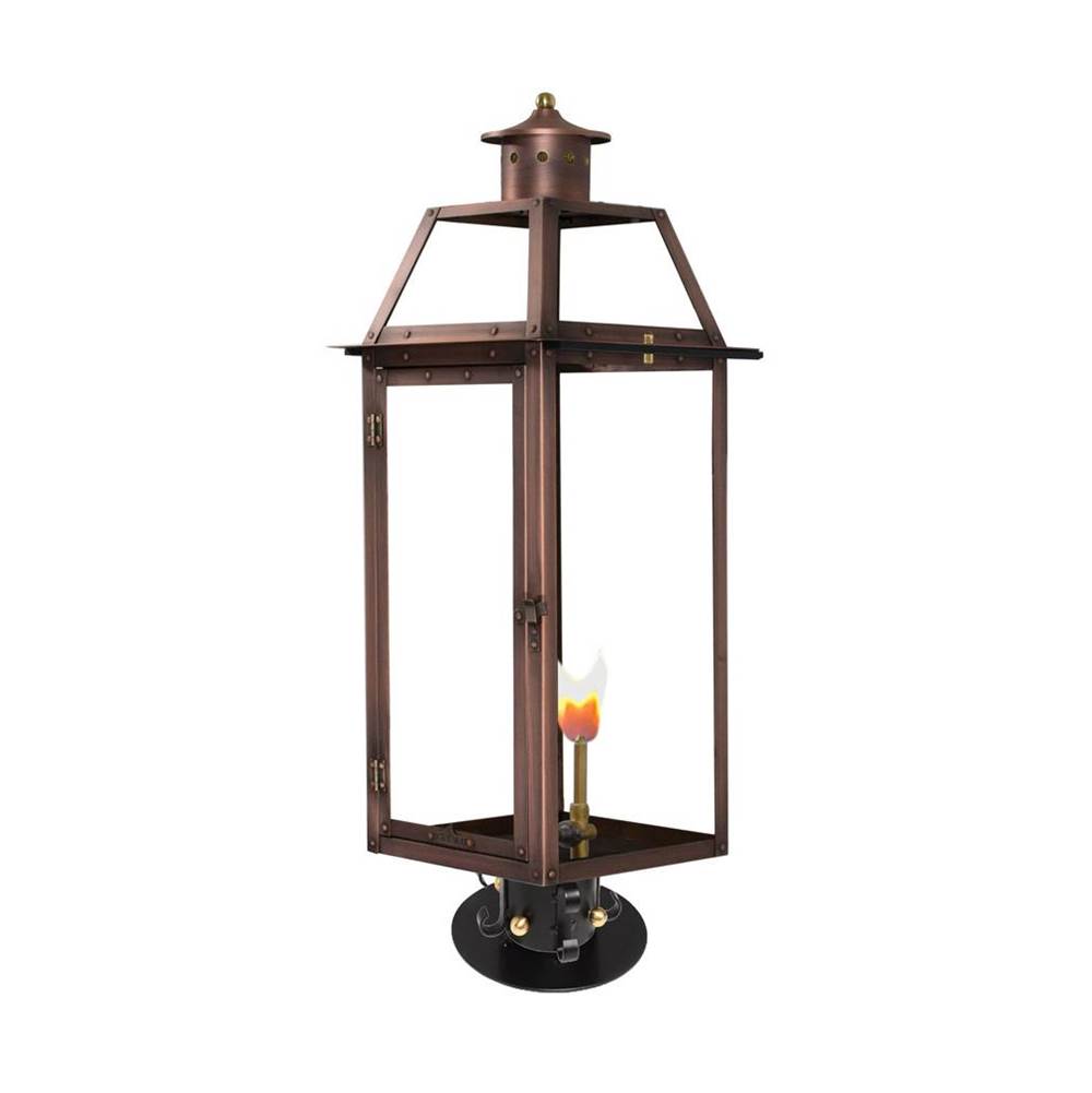 Primo Lanterns Beinville 25G Gas with Pier and Post mount
