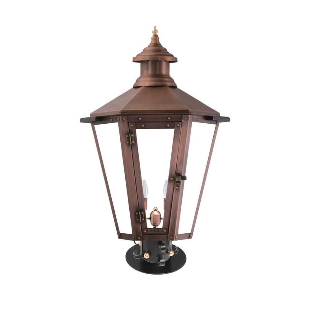Primo Lanterns Nottoway 22E Electric with Pier mount and Post mount