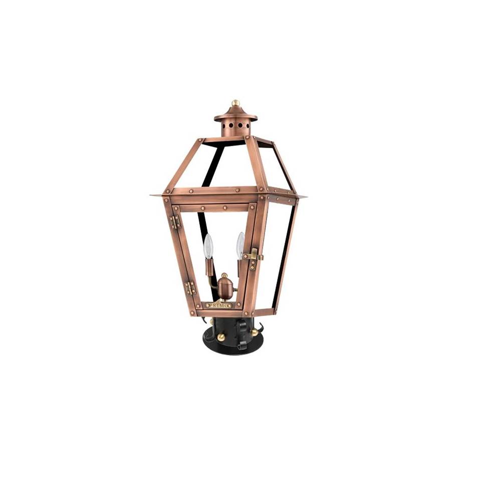 Primo Lanterns Orleans-18'' Electric Post Mount and Column Top