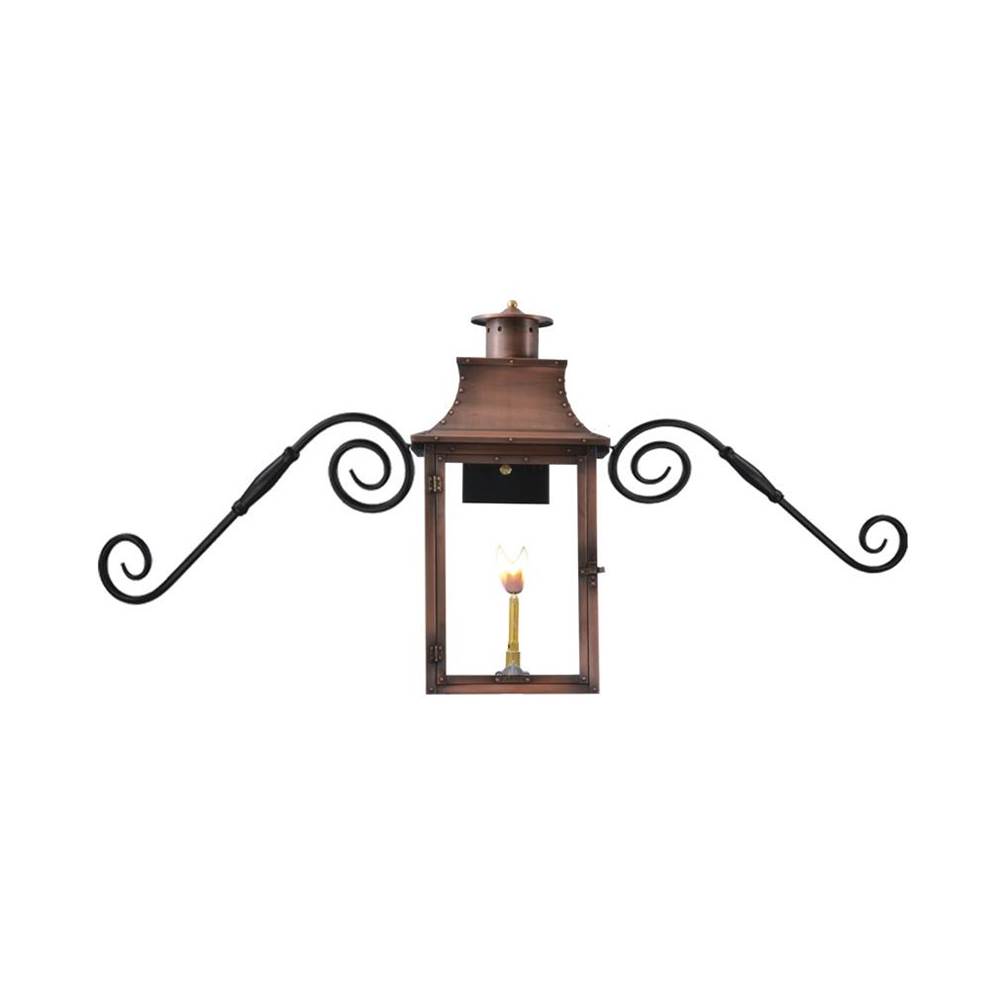 Primo Lanterns Royal-21'' Gas wall mount with moustache
