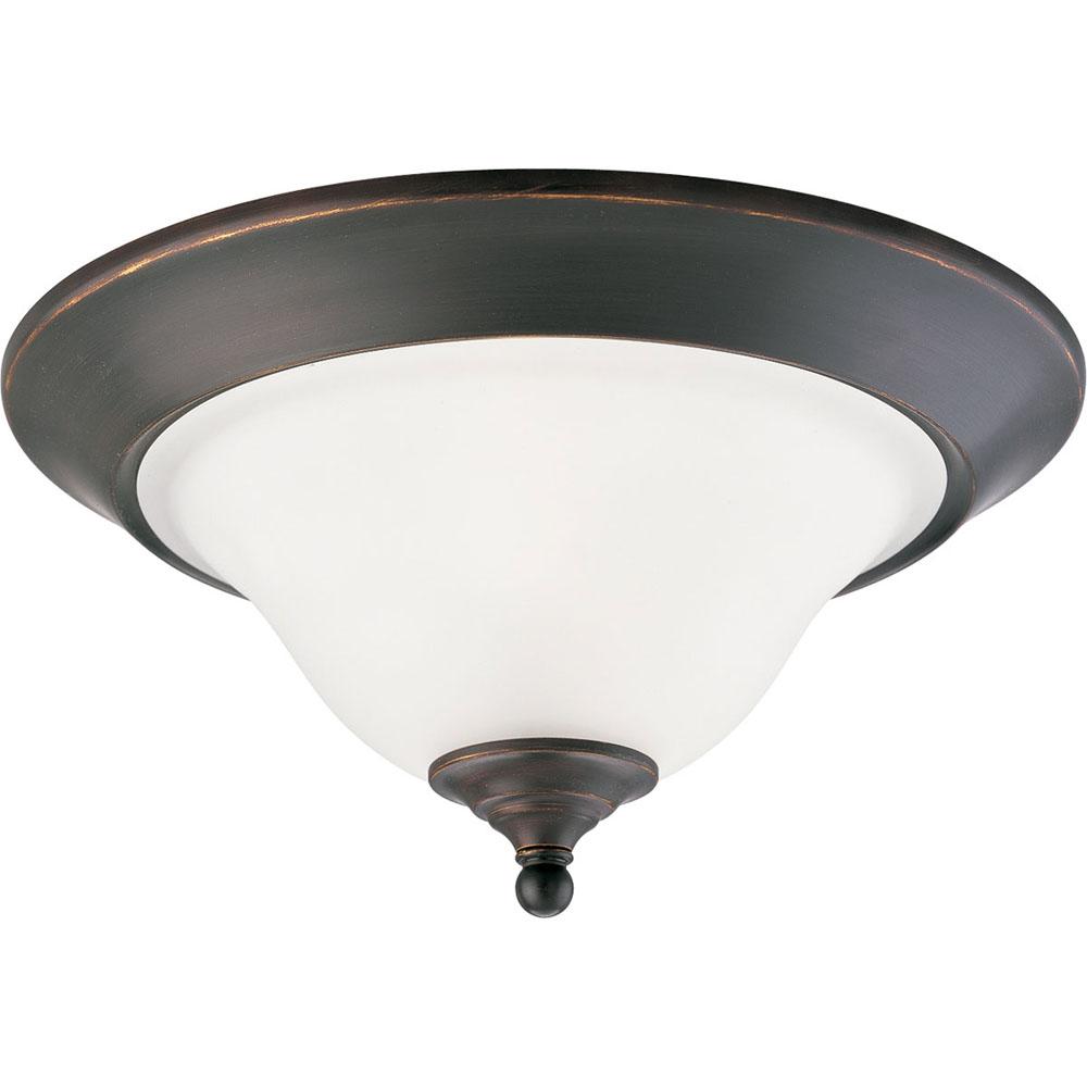 Progress Lighting Trinity Collection Two-Light 15'' Close-to-Ceiling