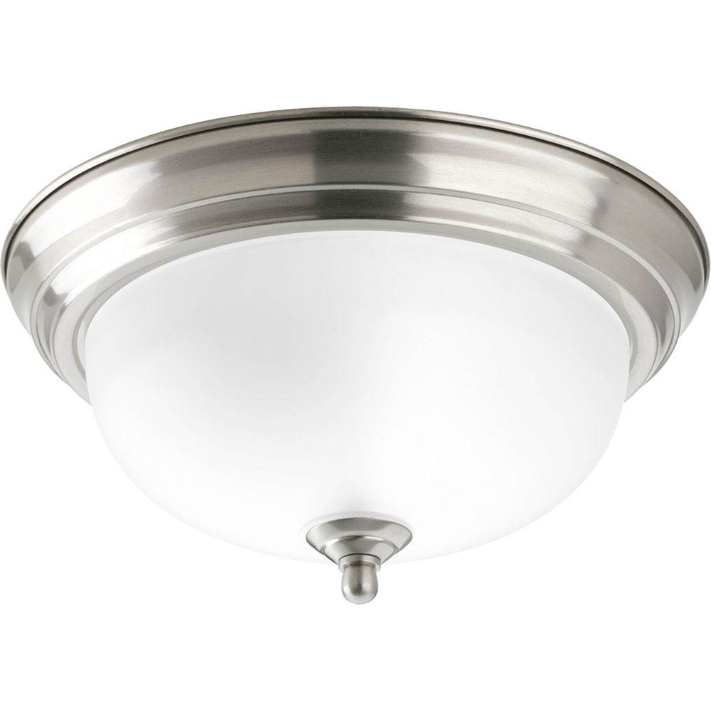 Progress Lighting One-Light Dome Glass 11-3/8'' Close-to-Ceiling