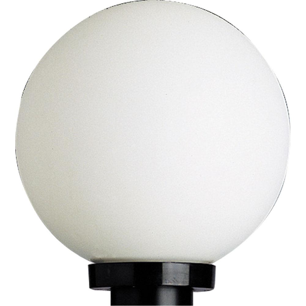 Progress Lighting Acrylic Globe One-Light Post Lantern