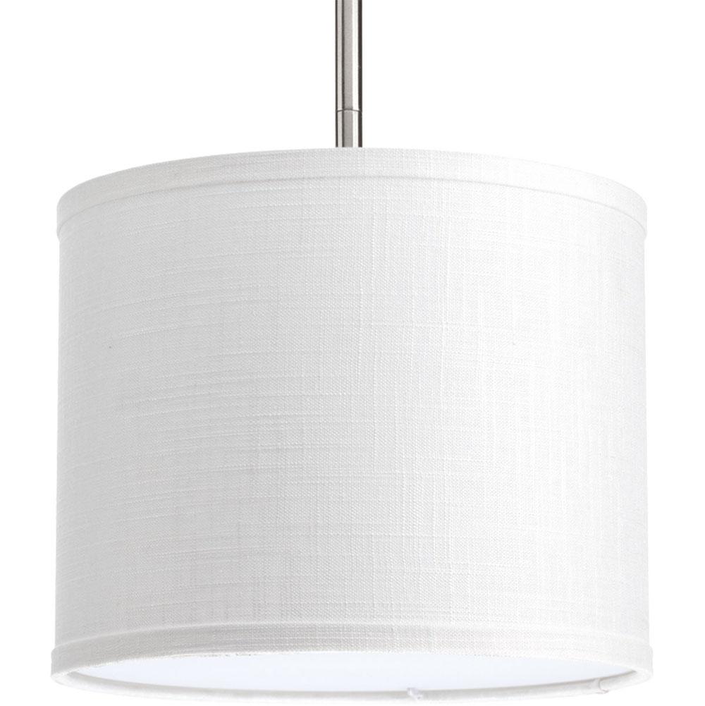 Progress Lighting Markor Collection 10'' Drum Shade for Use with Markor Pendant Kit