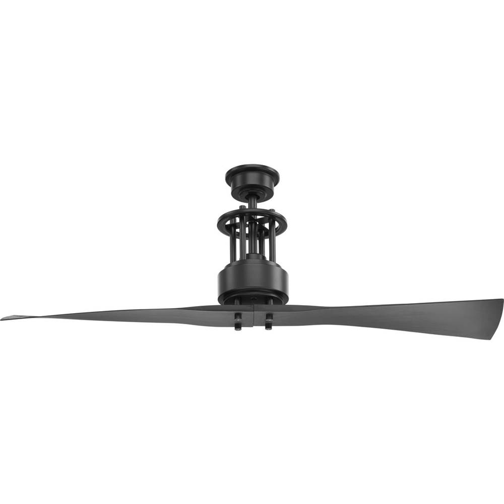 Progress Lighting Spades Collection 56'' Two Blade Ceiling Fan