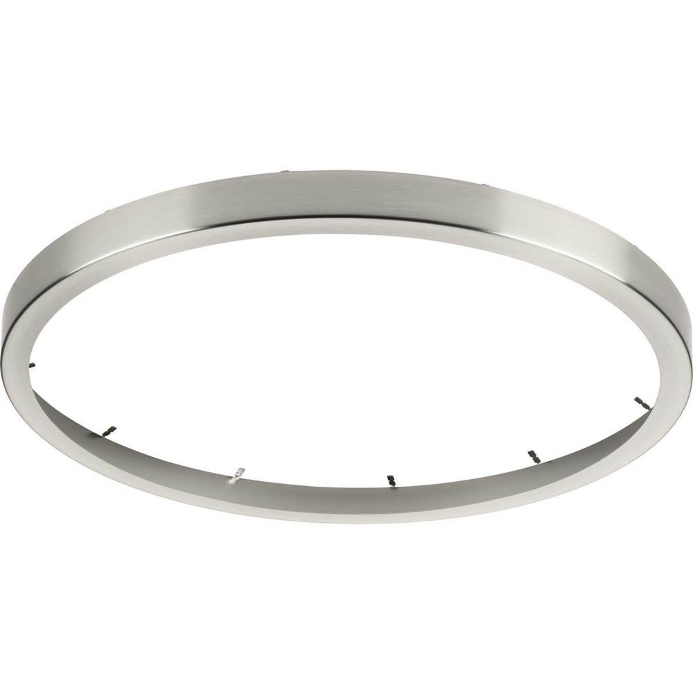 Progress Lighting Everlume Collection Brushed Nickel 18'' Edgelit Round Trim Ring