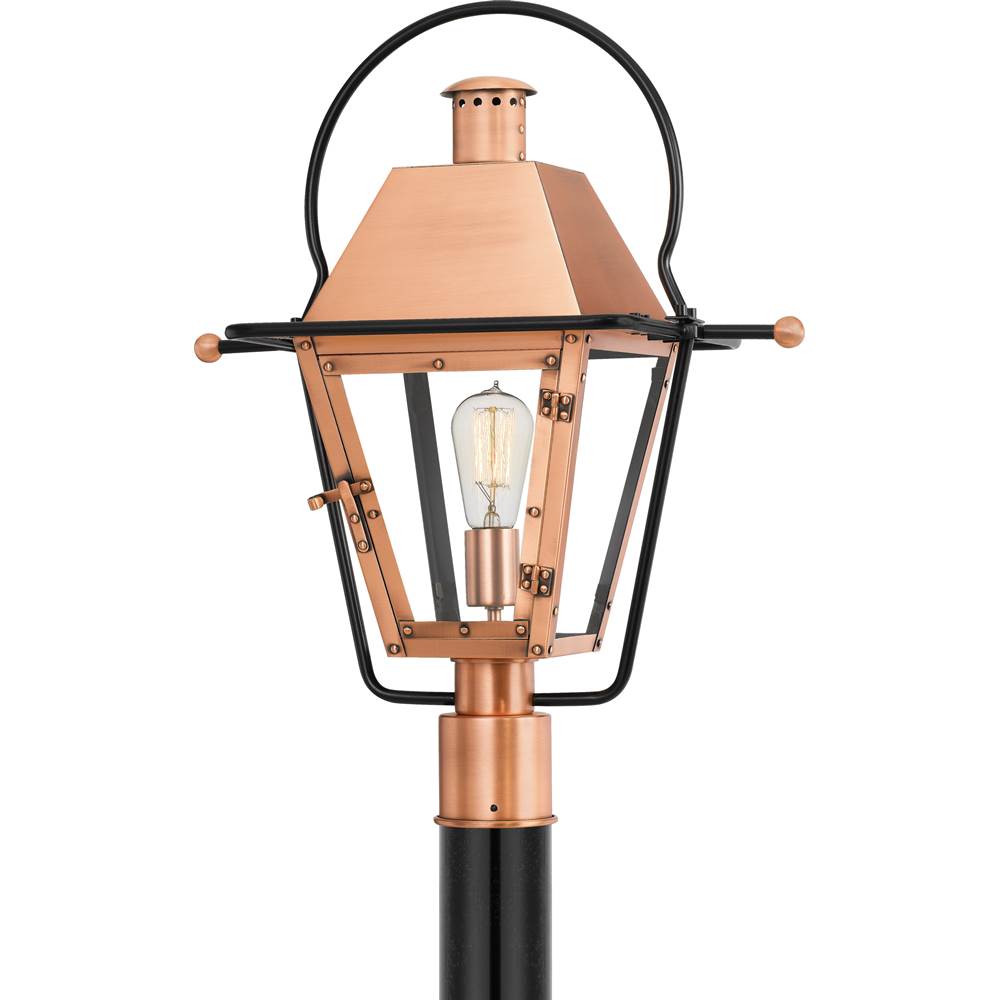 Quoizel Outdoor Post 1 Light Aged Copper