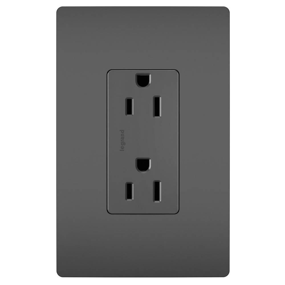 Radiant 15A Decorator Receptacle