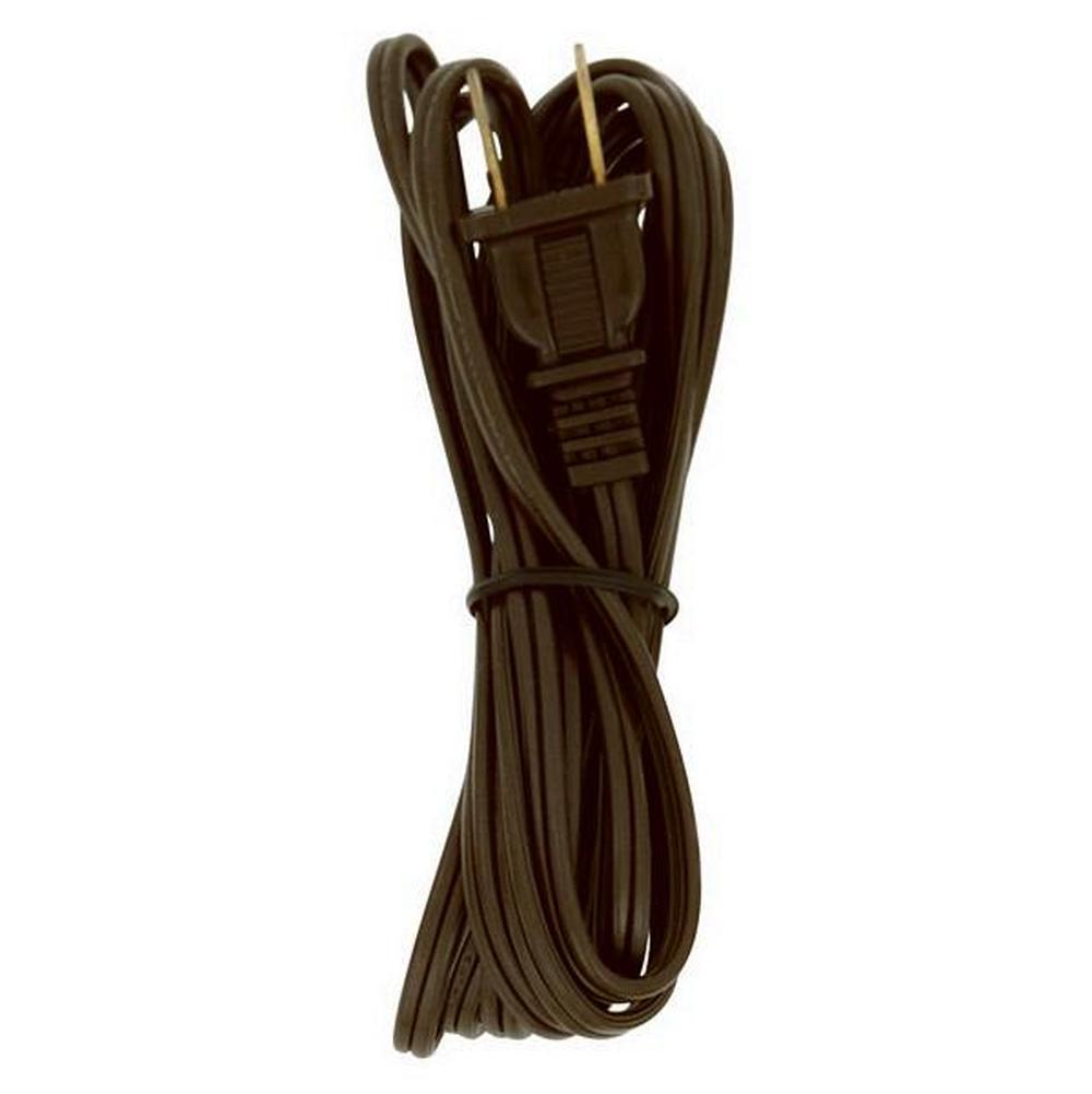 Satco 8 ft Brown Cord with Plug